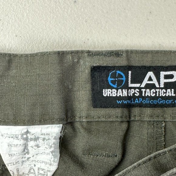 LAPG Urban Recon Cargo Pants‎ Mens 42x31 Police Gear Tactical Green - Picture 7 of 11